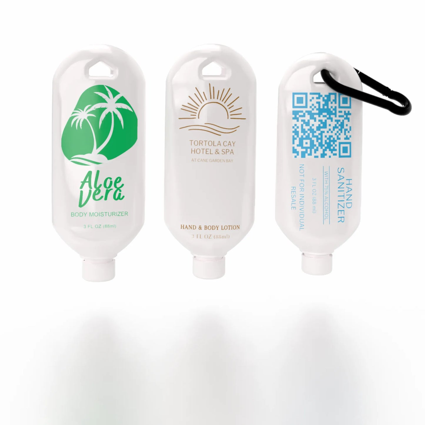 Hidden Sunscreen Flasks 3-Pack – 4 oz Each | Discreet Travel-Size Alcohol Containers That Look Like Lotion