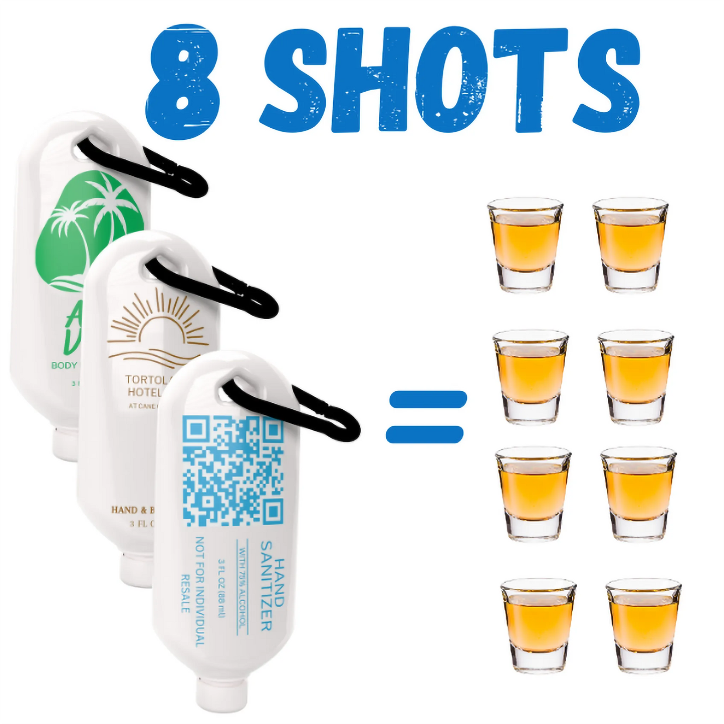 Hidden Sunscreen Flasks 3-Pack – 4 oz Each | Discreet Travel-Size Alcohol Containers That Look Like Lotion