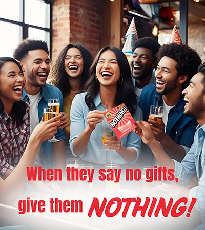 Classy Wino “NOTHING!” Gag Gift – The Ultimate Passive-Aggressive Present